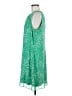 DKNY 100% Polyester Stars Green Cocktail Dress Size M (estimated) - photo 5