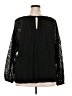 East Adeline Black Long Sleeve Blouse Size 2X - photo 2