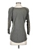 Ecote 100% Baumwolle Gray 3/4 Sleeve Top Size XS - photo 2