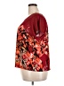 Assorted Brands Floral Red Short Sleeve T-Shirt Size XXL - photo 5
