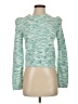 Express Tweed Green Pullover Sweater Size S - photo 1