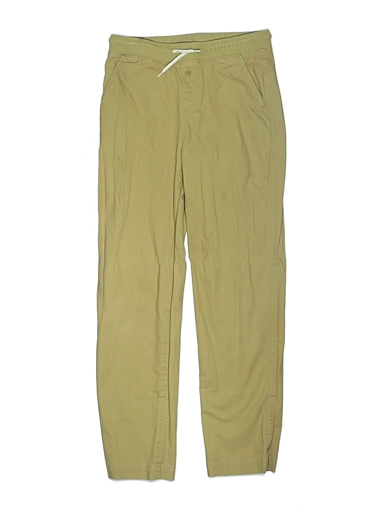 Pre-owned Lands' End Kids'  Casual Pants In Green