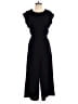 Calvin Klein 100% Polyester Black Jumpsuit Size 2 - photo 1