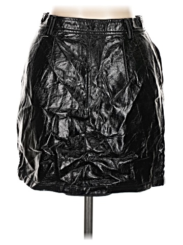 Silence and Noise Faux Leather Skirt (view 2)