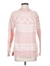 Ann Taylor LOFT Hearts Pink Pullover Sweater Size S - photo 1