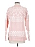 Ann Taylor LOFT Hearts Pink Pullover Sweater Size S - photo 2