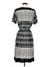 En Focus Studio Graphic Black Cocktail Dress Size 6 - photo 2