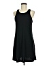 Veronica M. Solid Black Casual Dress Size M - photo 1
