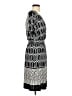 En Focus Studio Graphic Black Cocktail Dress Size 6 - photo 4