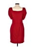 Shein Solid Red Cocktail Dress Size 8 - 10 - photo 2