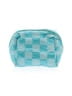 Unbranded Checkered-gingham Teal Blue Makeup Bag One size - photo 2