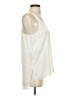 BCBGMAXAZRIA Ivory Sleeveless Blouse Size S - photo 4