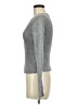 Theory Metallic Silver Gray Pullover Sweater Size M - photo 5
