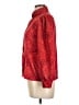 Requirements 100% Polyester Paisley Red Long Sleeve Blouse Size L (estimated) - photo 5