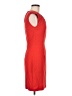 H&M Solid Red Cocktail Dress Size 8 - photo 4