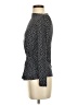 Ann Taylor Black Long Sleeve Top Size XS - photo 5