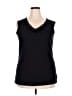 White Stag Black Sleeveless Top Size 20 - photo 1