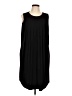 Calvin Klein Solid Black Casual Dress Size L (estimated) - photo 1