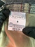 Old Navy 100% Polyester Plaid Gray Skirt Size 6 - photo 3