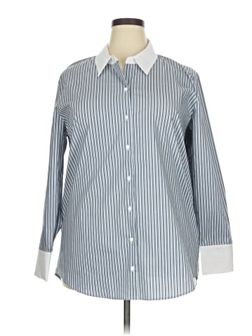 L'Agence Long Sleeve Button-Down Shirt (view 1)