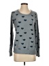 Chaser Hearts Gray Pullover Sweater Size S - photo 1