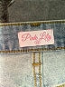 Pink Lily Hearts Blue Jeans Size 28 waist - photo 4