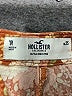 Hollister Paisley Orange Casual Pants Size 1R - photo 7
