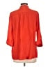 Ruby Rd. Orange 3/4 Sleeve Button-Down Shirt Size L - photo 2
