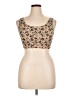 Rhonda Shear Tan Tank Top Size XL - photo 1