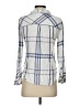 Rails 100% Rayon Plaid Blue Long Sleeve Button-Down Shirt Size S - photo 2