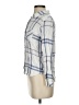 Rails 100% Rayon Plaid Blue Long Sleeve Button-Down Shirt Size S - photo 5