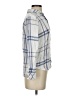 Rails 100% Rayon Plaid Blue Long Sleeve Button-Down Shirt Size S - photo 4