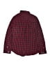 Cyrillus Checkered-gingham Red Long Sleeve Button-Down Shirt Size 12 - photo 2