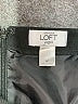 Ann Taylor LOFT Outlet Solid Black Formal Skirt Size 6 (petite) - photo 4