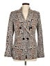 CAbi Animal Print Ivory Blazer Size 8 - photo 1
