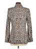 CAbi Animal Print Ivory Blazer Size 8 - photo 2