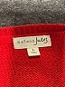 Maison Jules Graphic Red Pullover Sweater Size L - photo 7