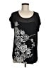 SJS Black Short Sleeve Top Size M - photo 1