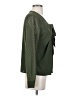 Shein 100% Polyester Green Long Sleeve Blouse Size 4 - photo 4