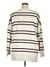 Sanctuary Stripes Ivory Pullover Sweater Size XL - photo 2