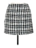 Storets 100% Polyester Tweed Gray Casual Skirt Size M - photo 2