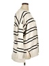 Sanctuary Stripes Ivory Pullover Sweater Size XL - photo 4