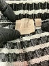 Good Luck Gem Tweed Black Casual Pants Size S - photo 3