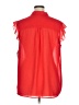 Rouge 100% Polyester Red Sleeveless Blouse Size 1X - photo 2
