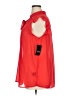Rouge 100% Polyester Red Sleeveless Blouse Size 1X - photo 5