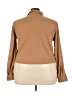 Zeagoo 100% Polyester Tan Long Sleeve Blouse Size 2X - photo 2