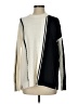 CAbi Color Block Ivory Pullover Sweater Size S - photo 1