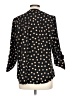 AK Anne Klein 100% Polyester Polka Dots Black 3/4 Sleeve Blouse Size L (petite) - photo 2
