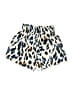Shein Animal Print Ivory Shorts Size 4 - photo 2