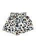 Shein Animal Print Ivory Shorts Size 4 - photo 1